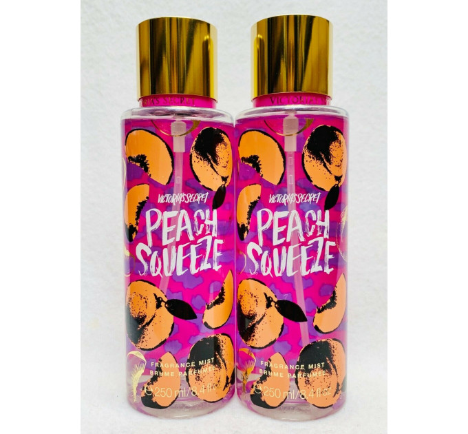 Парфюмированный спрей для тела Victoria's Secret Fragrance Juice Bar Peach Squeeze